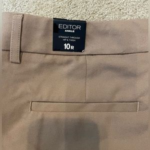 NWT Express Editor pants size 10